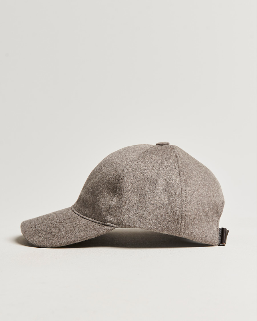 Herr | Varsity Headwear Cashmere Soft Front Baseball Cap Marble Beige | Varsity Headwear | Cashmere Soft Front Baseball Cap Marble Beige