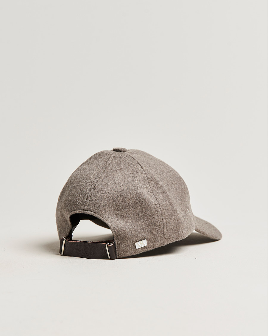 Herr | Varsity Headwear Cashmere Soft Front Baseball Cap Marble Beige | Varsity Headwear | Cashmere Soft Front Baseball Cap Marble Beige