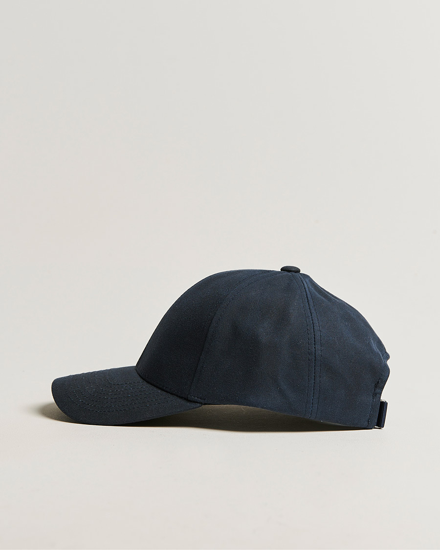 Herr | Varsity Headwear Oilskin Baseball Cap Navy | Varsity Headwear | Oilskin Baseball Cap Navy