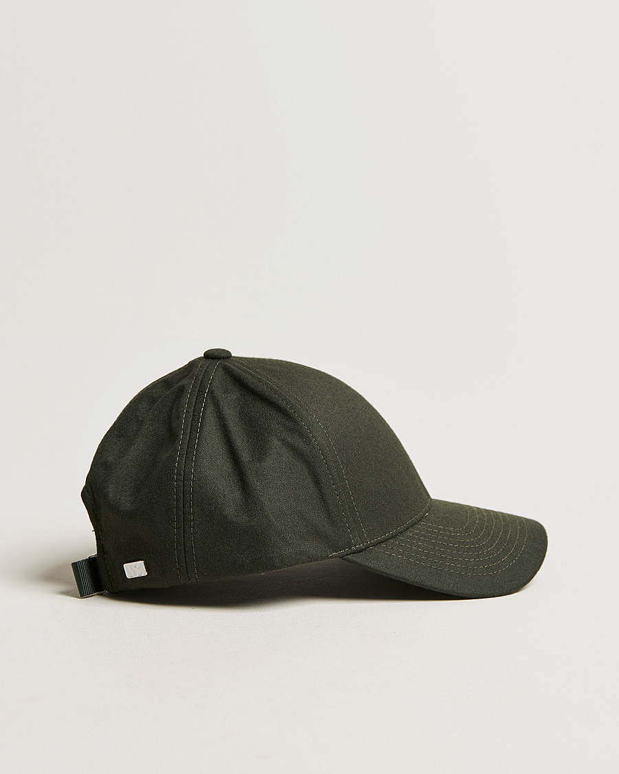 Herr | Kepsar | Varsity Headwear | Wool Tech Baseball Cap Green