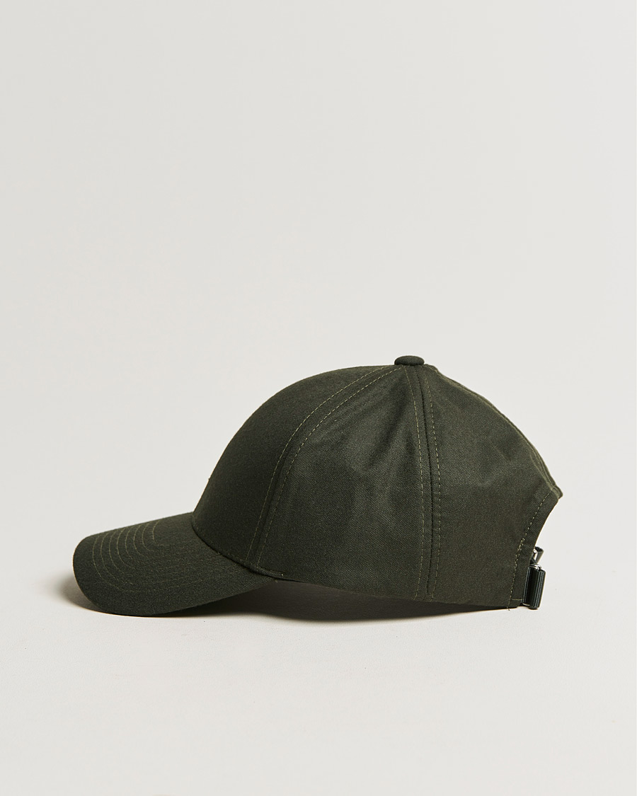 Herr | Varsity Headwear Wool Tech Baseball Cap Green | Varsity Headwear | Wool Tech Baseball Cap Green