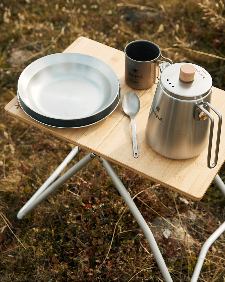 Herr | Snow Peak Tableware Family Set Stainless Steel | Snow Peak | Tableware Family Set Stainless Steel