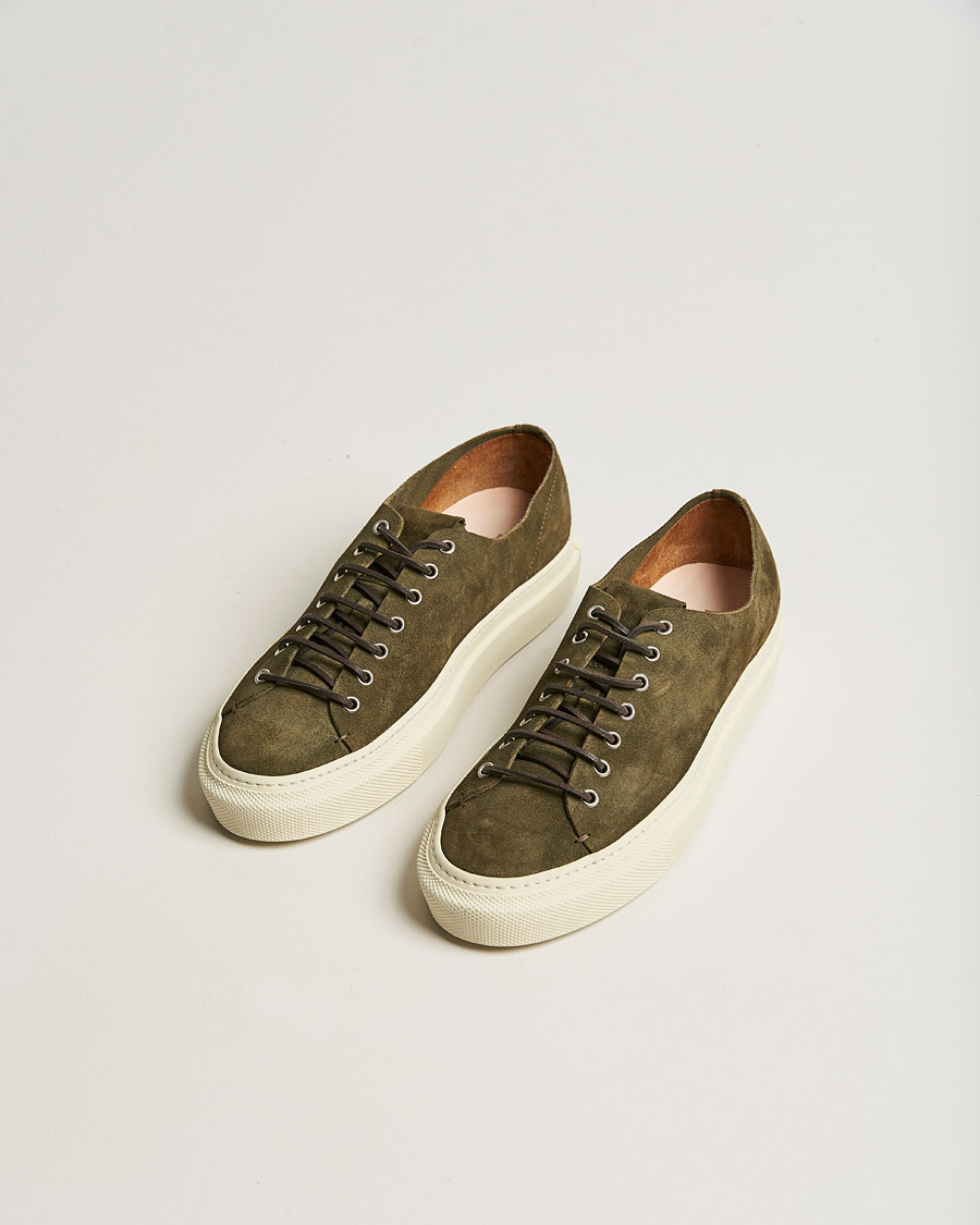 Herr | Buttero Tanino Suede Sneaker Green | Buttero | Tanino Suede Sneaker Green