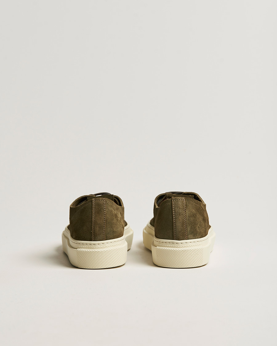 Herr | Buttero Tanino Suede Sneaker Green | Buttero | Tanino Suede Sneaker Green