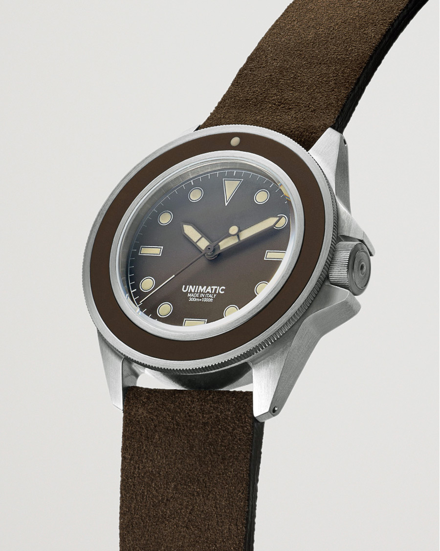 Herr | UNIMATIC Modello Uno Divers Watch Mocha Brown | UNIMATIC | Modello Uno Divers Watch Mocha Brown