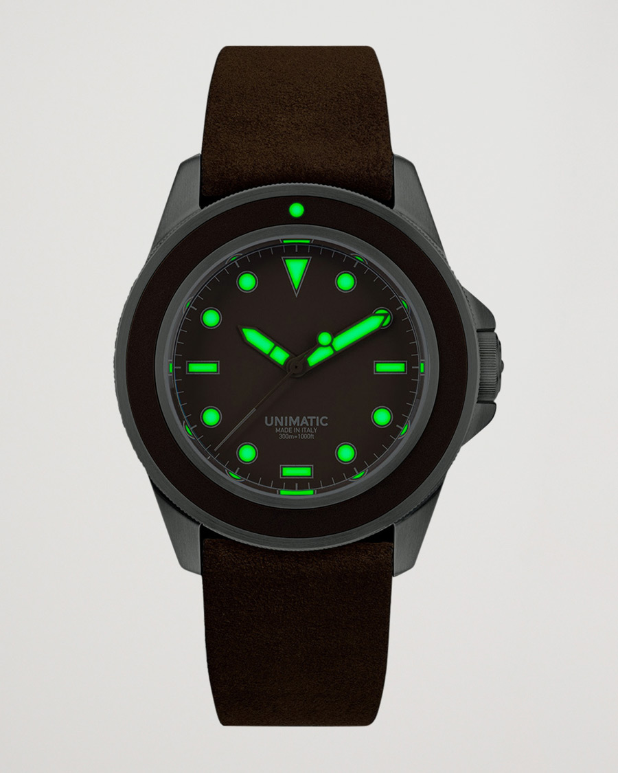 Herr | UNIMATIC Modello Uno Divers Watch Mocha Brown | UNIMATIC | Modello Uno Divers Watch Mocha Brown