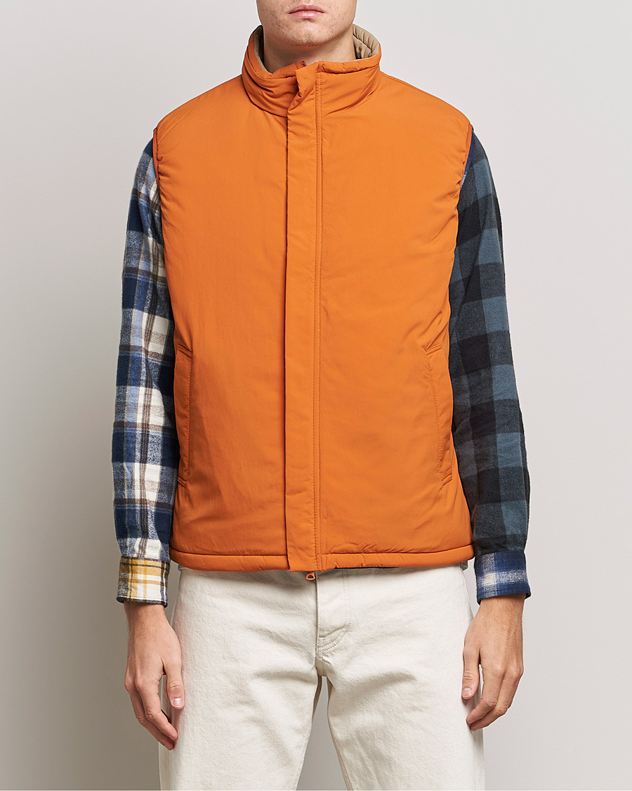 Herr | Jackor | BEAMS PLUS | MIL Puffer Vest Orange