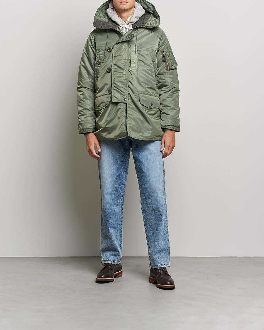 Herr | Jackor | BEAMS PLUS | MIL Type N-3B Parka Sage