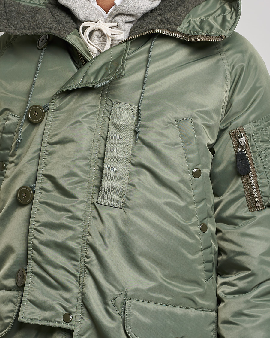 Herr | Jackor | BEAMS PLUS | MIL Type N-3B Parka Sage