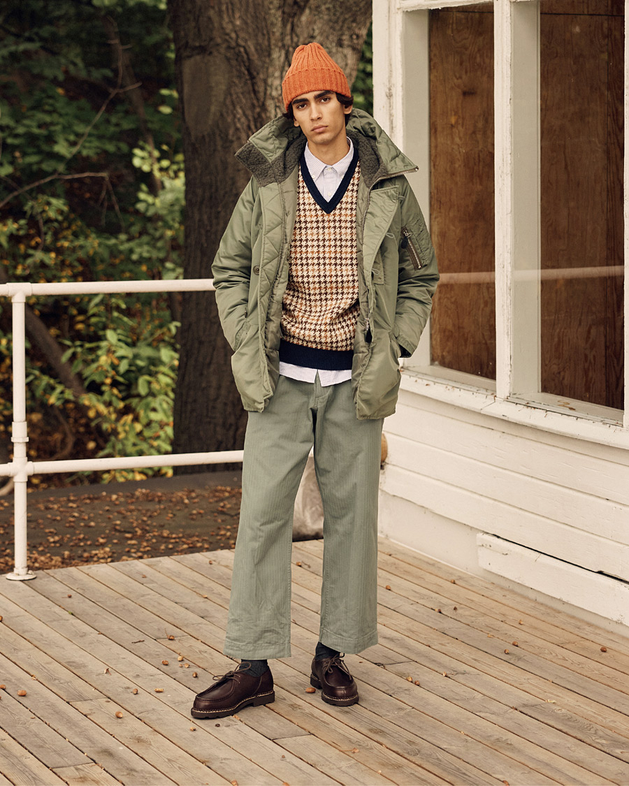 Herr | Jackor | BEAMS PLUS | MIL Type N-3B Parka Sage