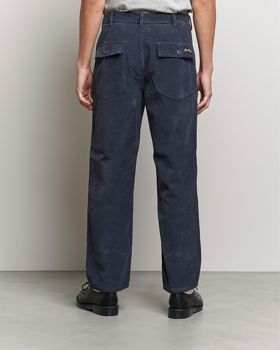 Herr | Byxor | Stan Ray | Corduroy Fat Pants Navy