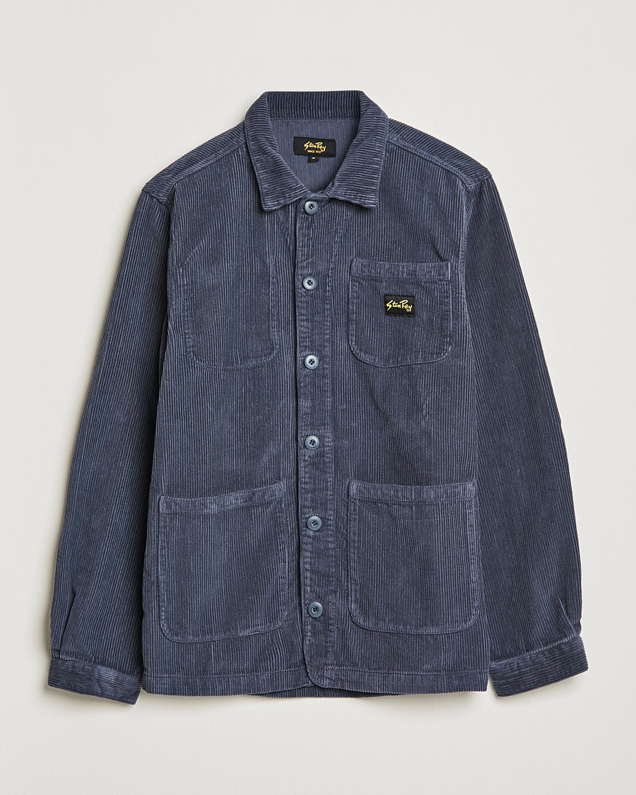 Herr | Jackor | Stan Ray | Painters Cord Shirt Jacket Navy