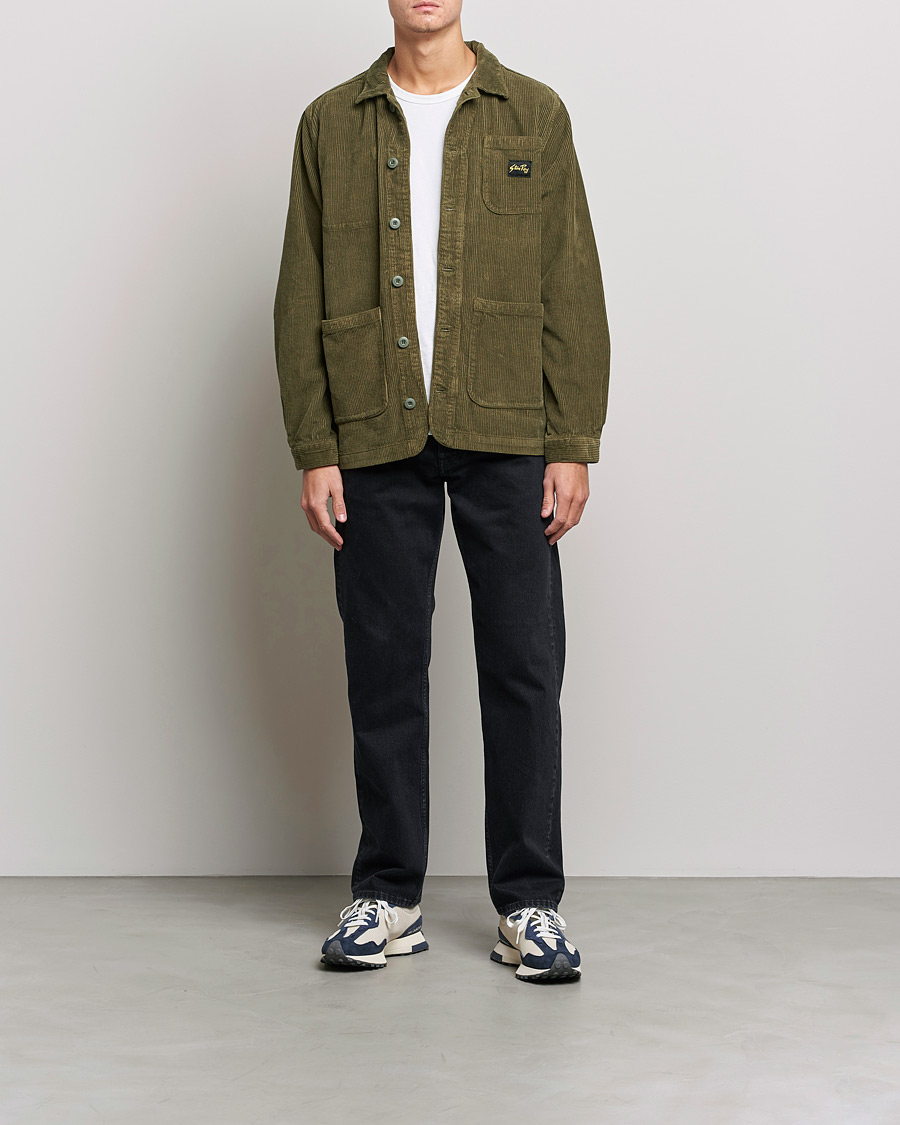 Herr | Stan Ray | Stan Ray | Painters Cord Shirt Jacket Olive