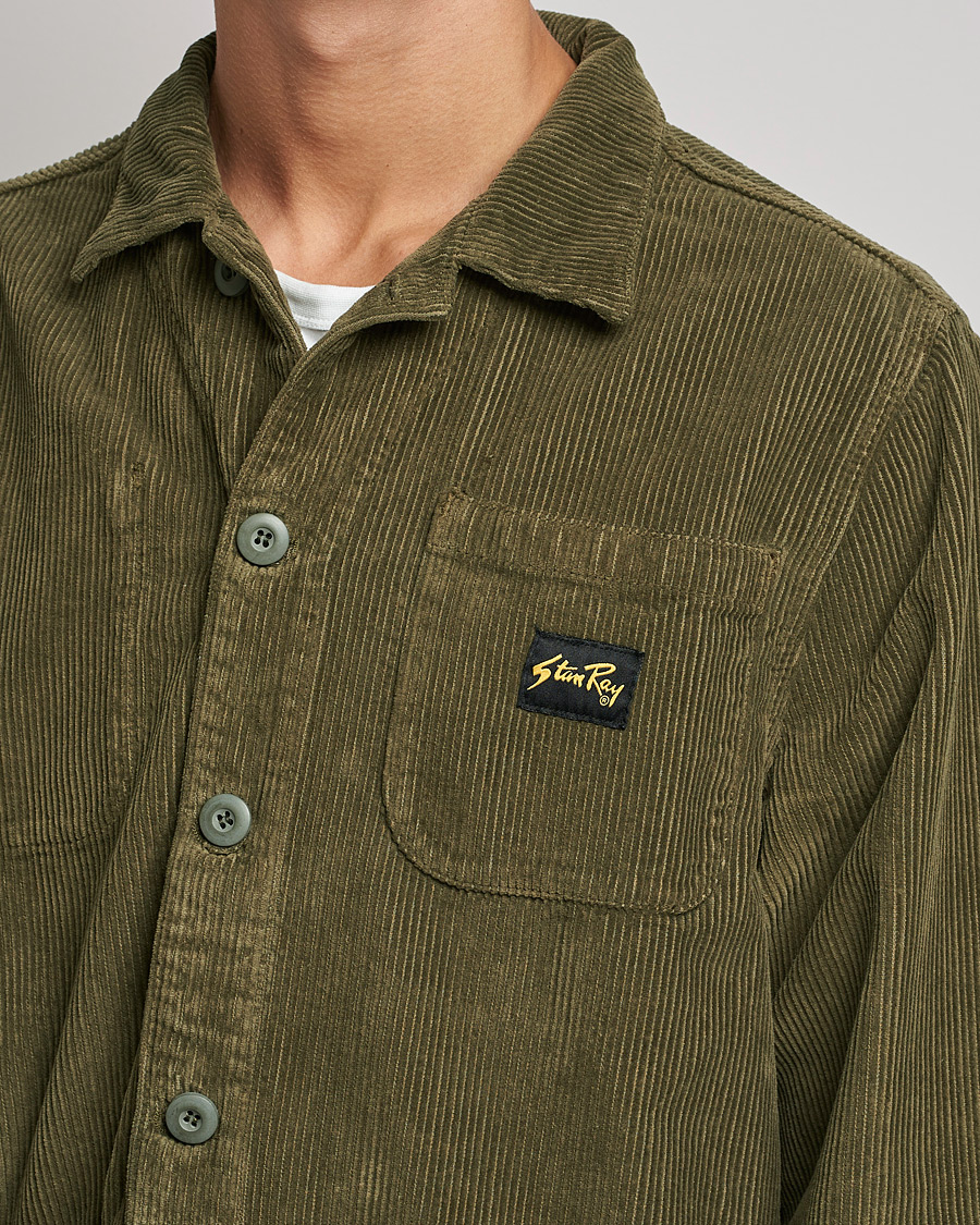Herr | Jackor | Stan Ray | Painters Cord Shirt Jacket Olive