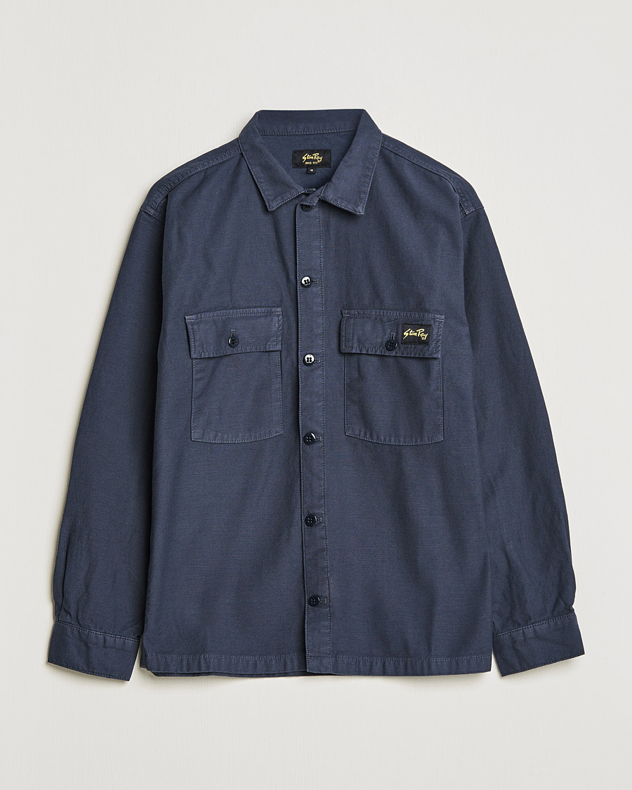Herr | Skjortor | Stan Ray | CPO Sateen Overshirt Navy