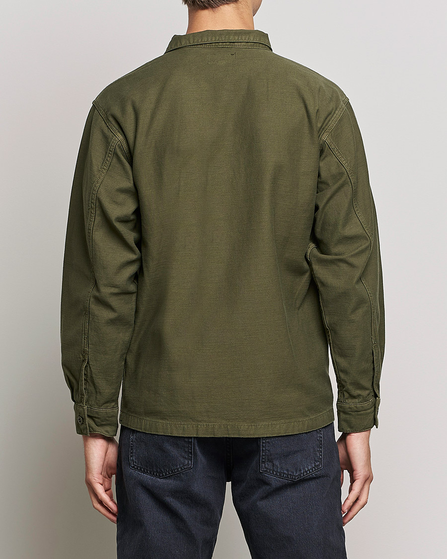 Herr | Skjortor | Stan Ray | CPO Sateen Overshirt Dark Olive