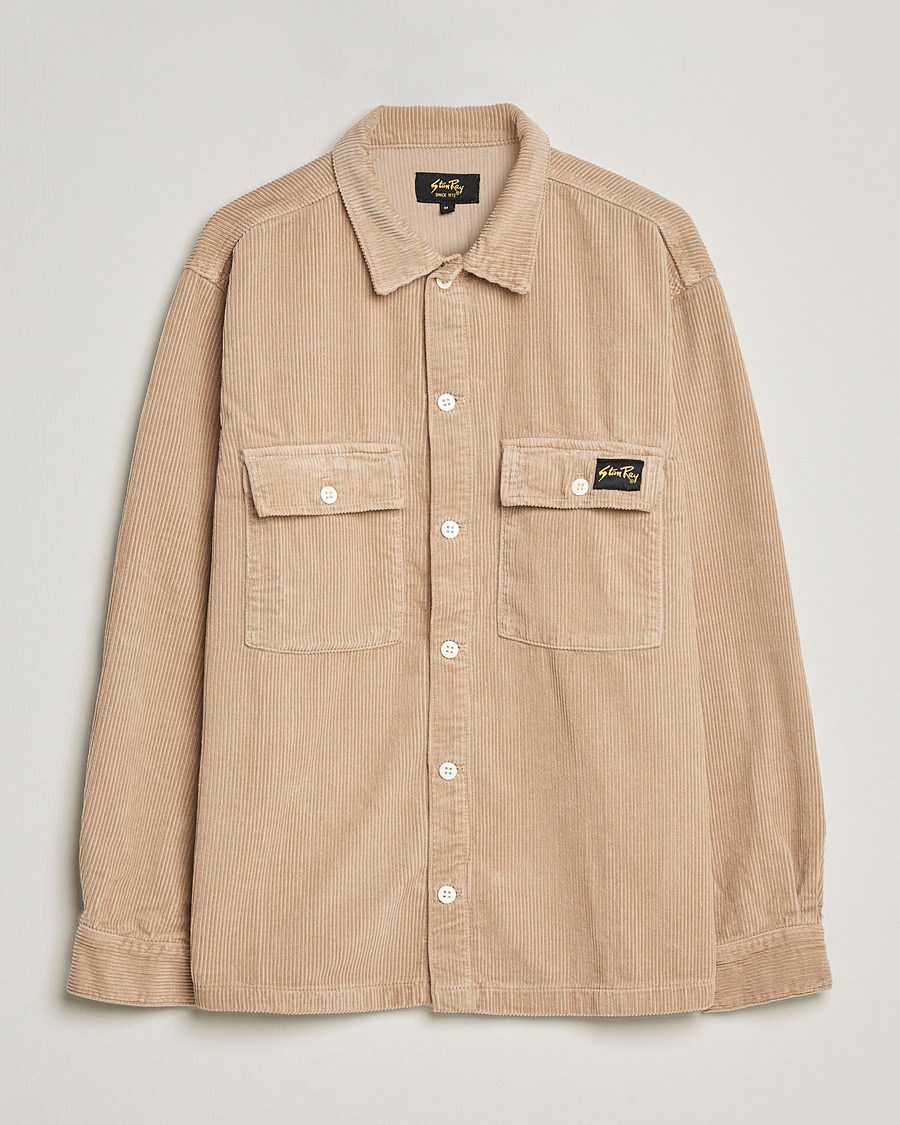 Herr | Skjortor | Stan Ray | CPO Cord Overshirt Khaki
