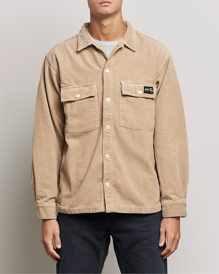 Herr | Skjortor | Stan Ray | CPO Cord Overshirt Khaki