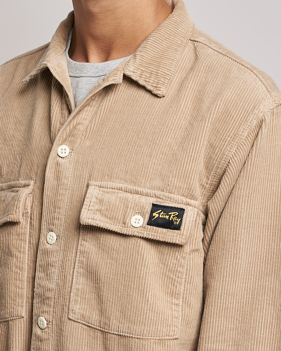 Herr | Skjortor | Stan Ray | CPO Cord Overshirt Khaki