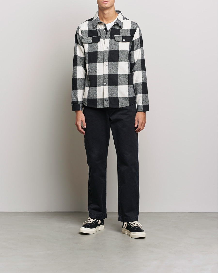Herr | Skjortor | Stan Ray | Checked Work Shirt Black/Natural