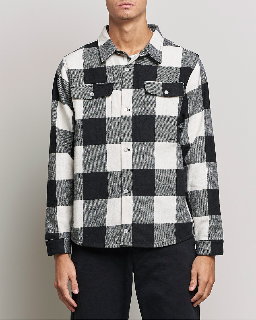 Herr | Skjortor | Stan Ray | Checked Work Shirt Black/Natural