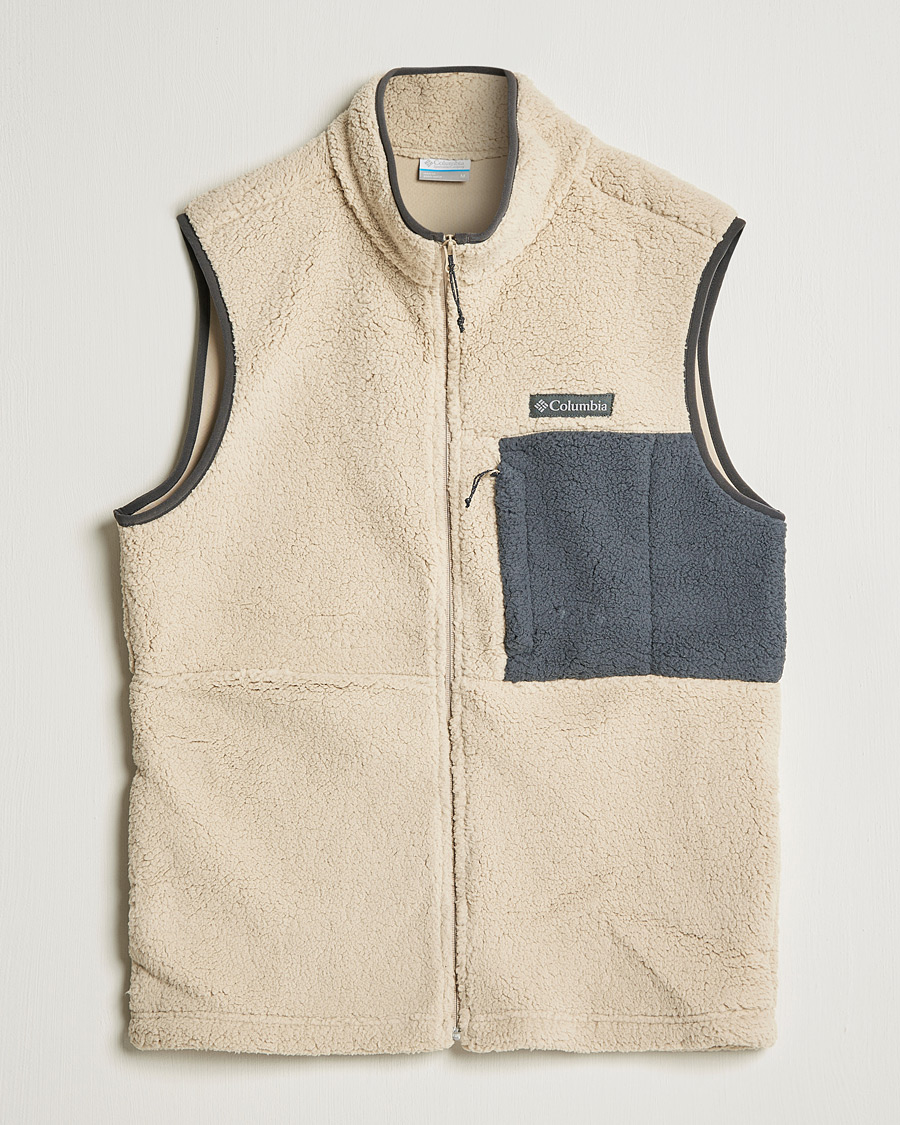 Herr | Tröjor | Columbia | Mountainside Heavyweight Fleece Vest Ancient Fossil