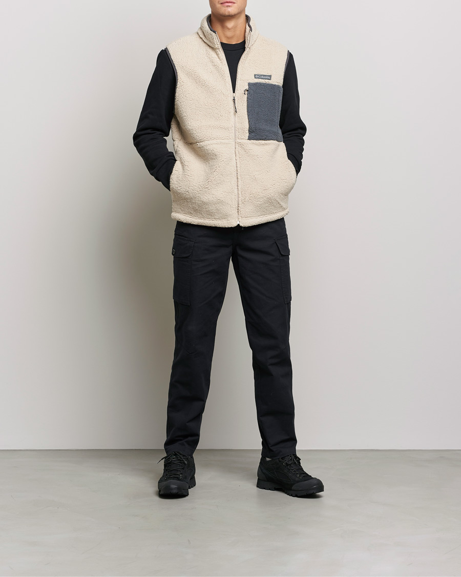 Herr | Tröjor | Columbia | Mountainside Heavyweight Fleece Vest Ancient Fossil