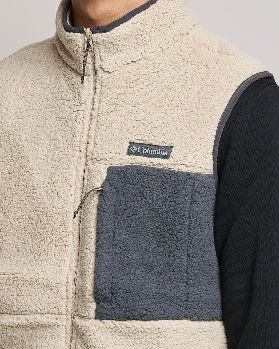 Herr | Tröjor | Columbia | Mountainside Heavyweight Fleece Vest Ancient Fossil