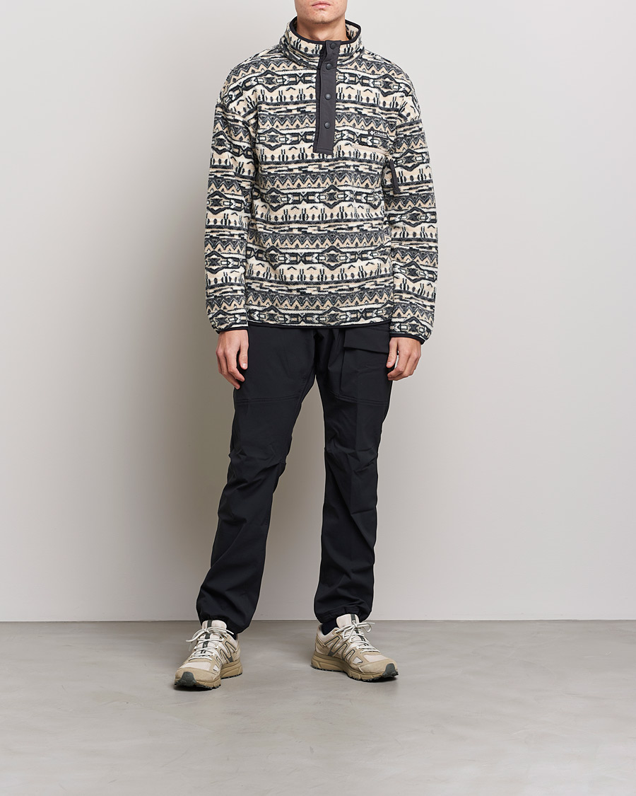 Herr | Tröjor | Columbia | Helvetia Half Snap Fleece Ancient Fossil 80s Print