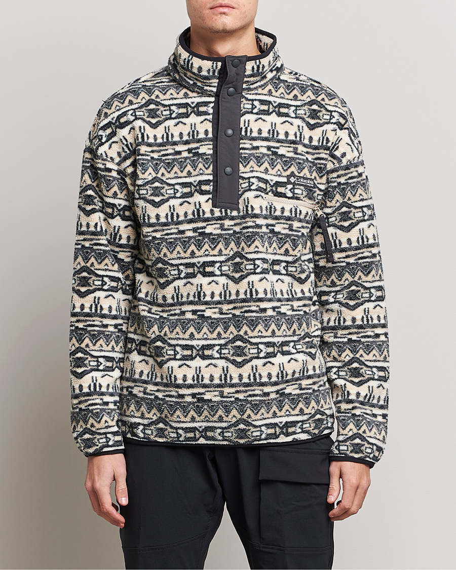 Herr | Tröjor | Columbia | Helvetia Half Snap Fleece Ancient Fossil 80s Print