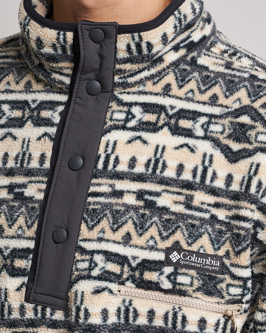 Herr | Tröjor | Columbia | Helvetia Half Snap Fleece Ancient Fossil 80s Print