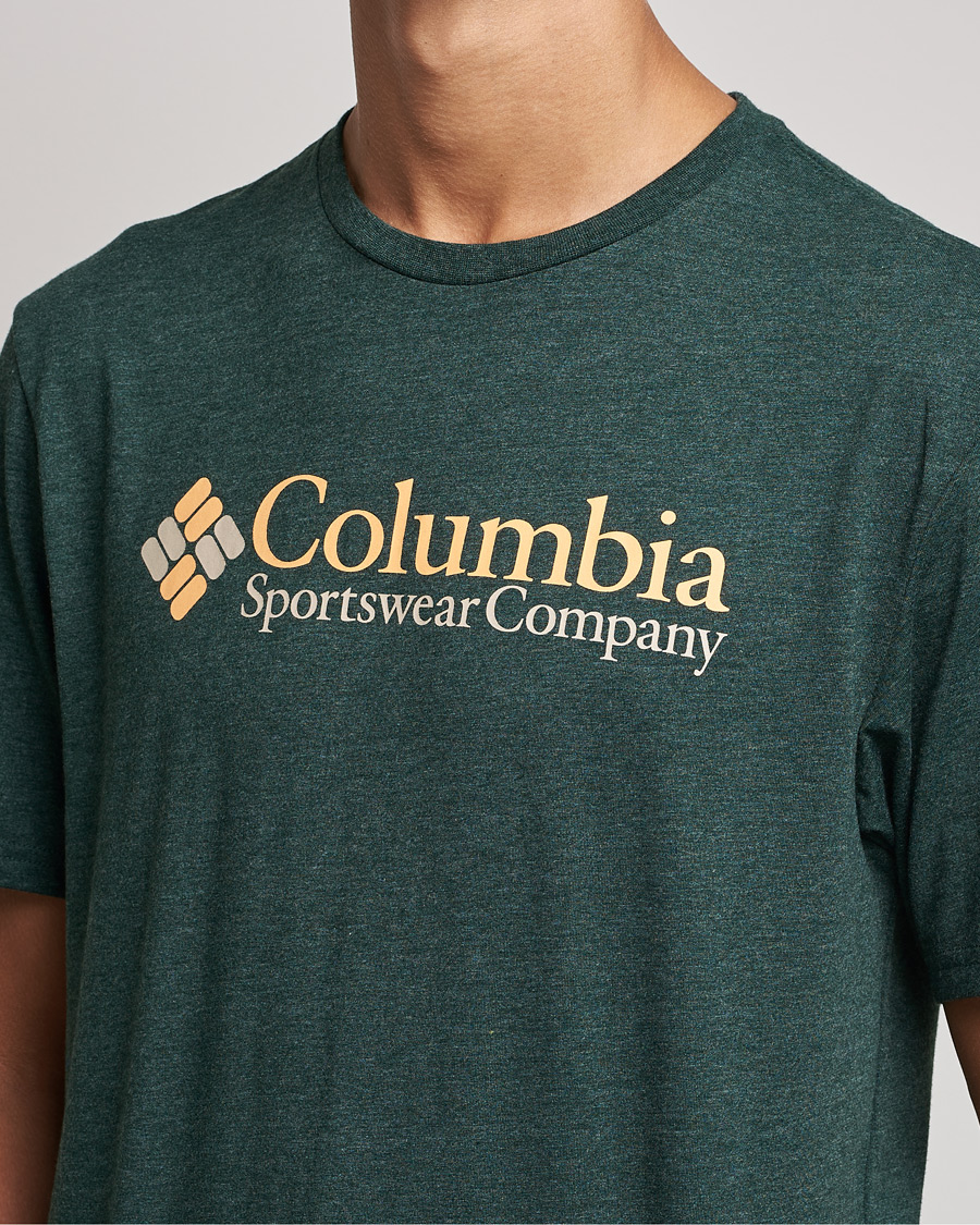 Herr | T-Shirts | Columbia | Basic Logo Short Sleeve T-Shirt Spruce Heather