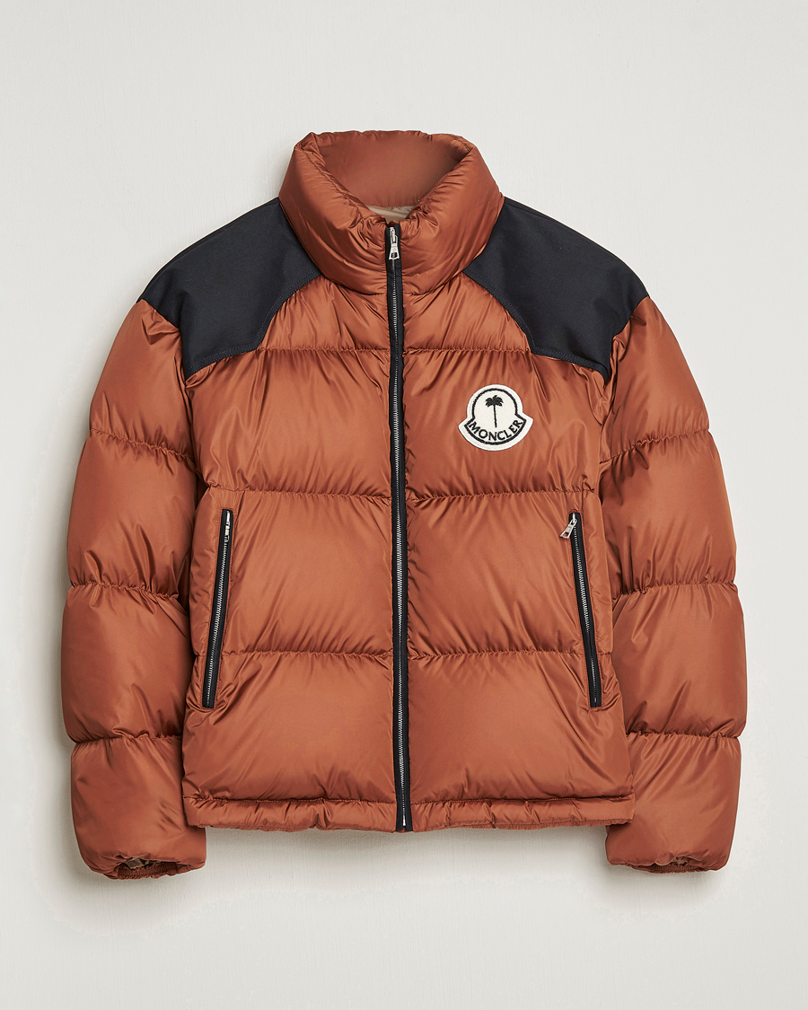 Herr | Jackor | Moncler Genius | 8 Palm Angels Nevin Down Jacket Brown