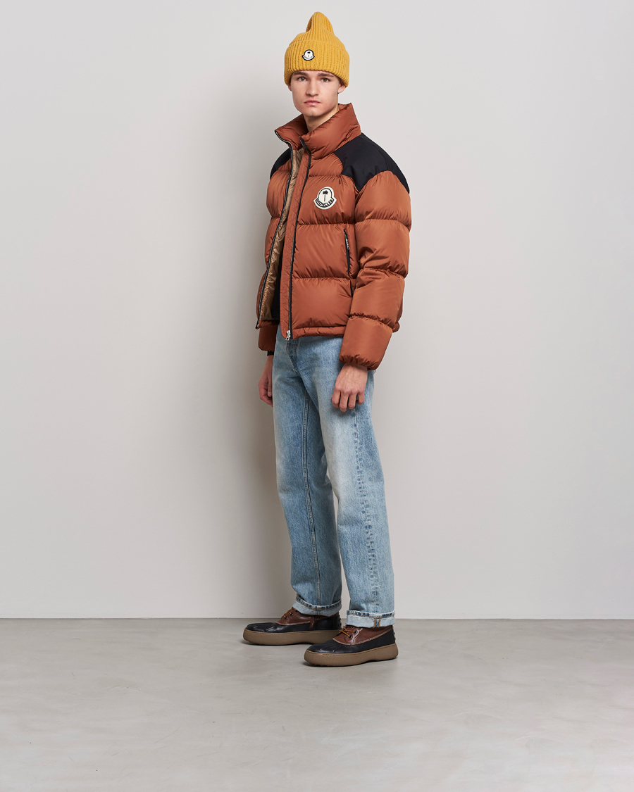 Herr | Jackor | Moncler Genius | 8 Palm Angels Nevin Down Jacket Brown