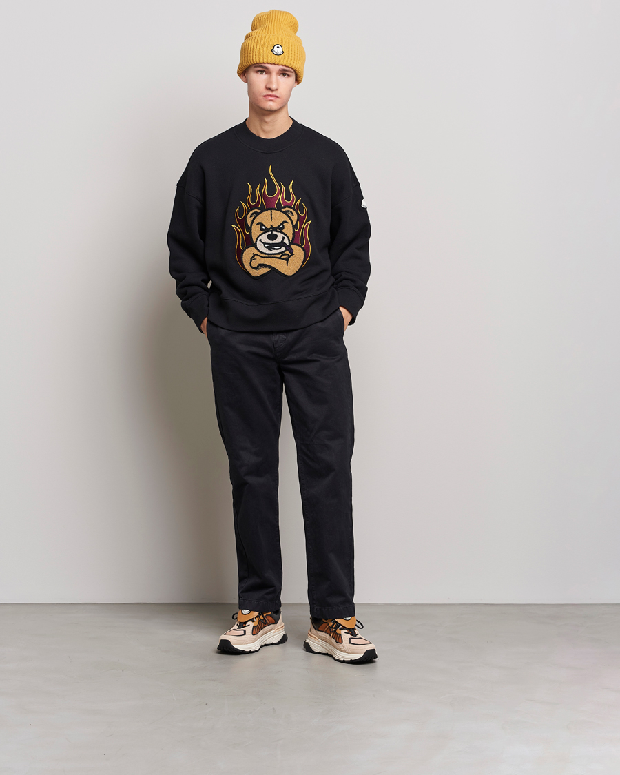 Herr | Kläder | Moncler Genius | 8 Palm Angels Bear Motif Sweatshirt Black