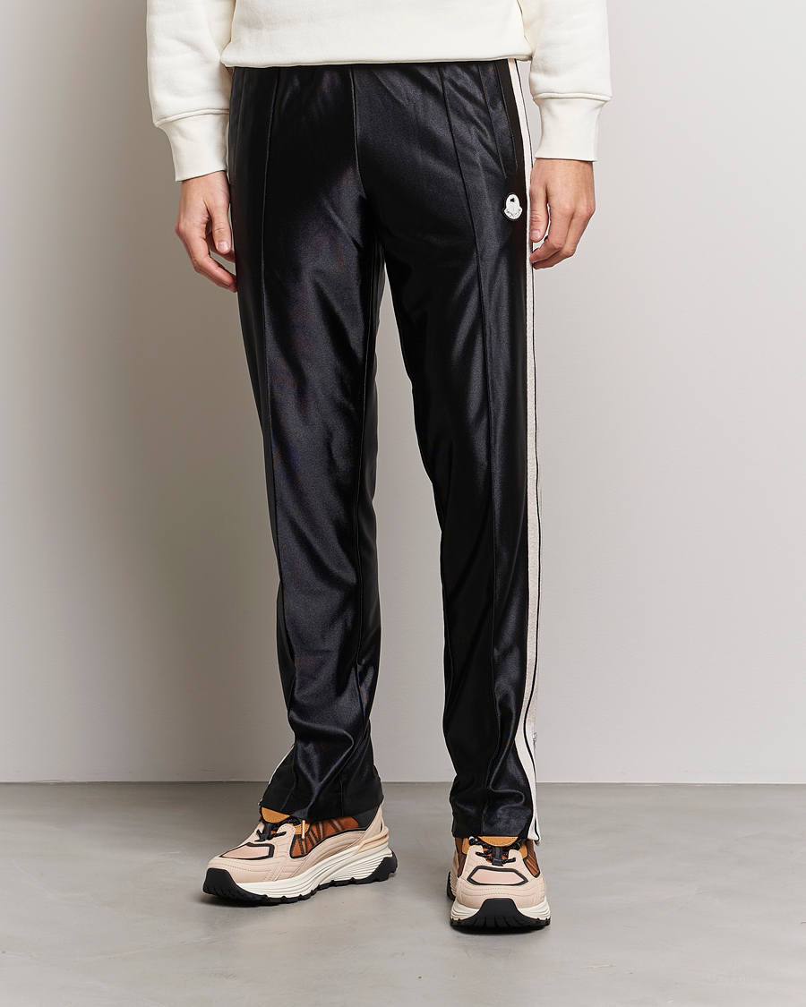 Herr | Byxor | Moncler Genius | 8 Palm Angels Shiny Sweatpants Black