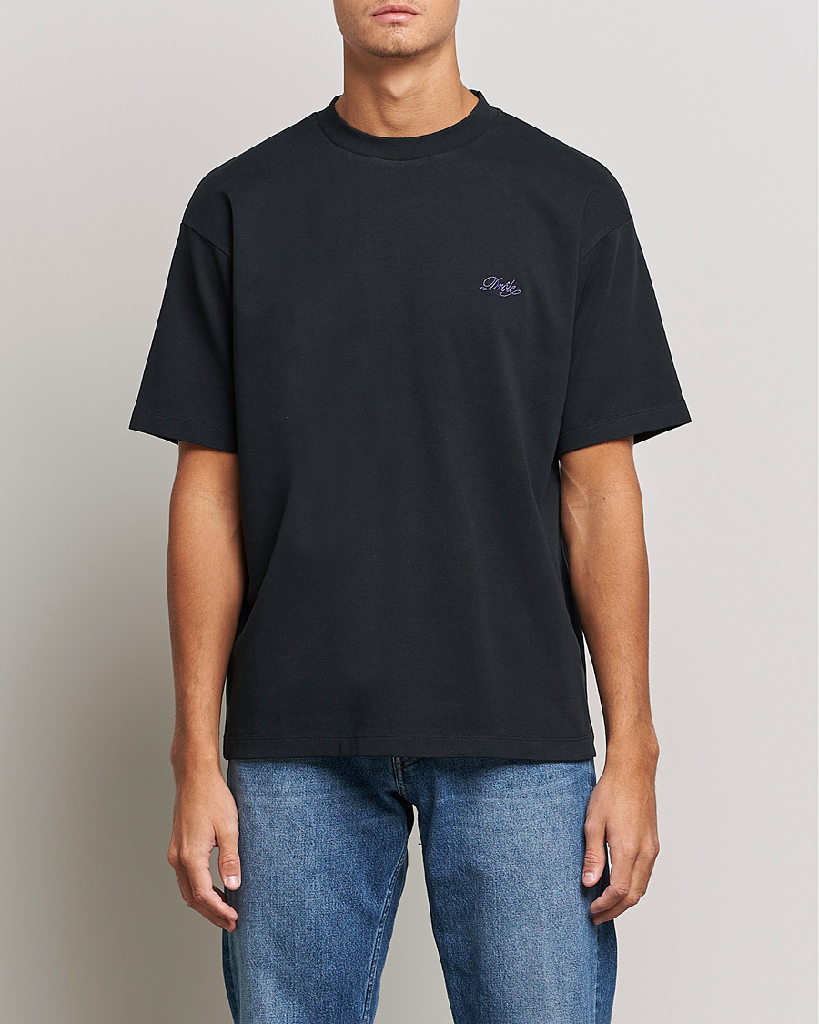 Herr | T-Shirts | Drôle de Monsieur | Signature T-Shirt Black