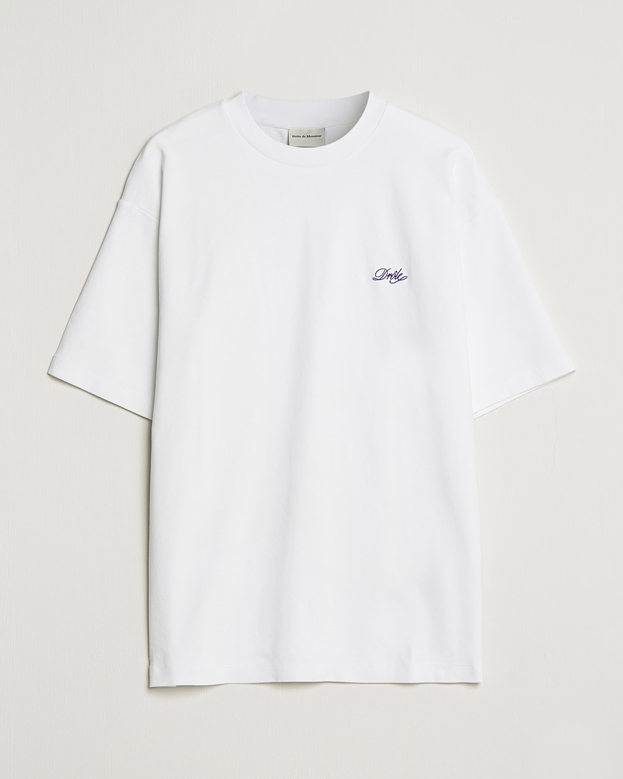 Herr | T-Shirts | Drôle de Monsieur | Signature T-Shirt White