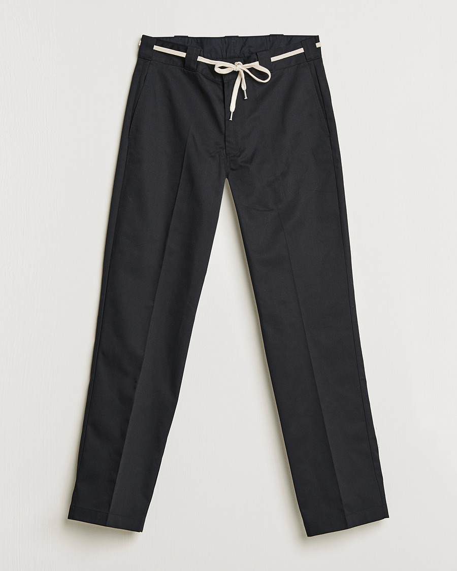 Herr | Byxor | Drôle de Monsieur | Twill Pants Black