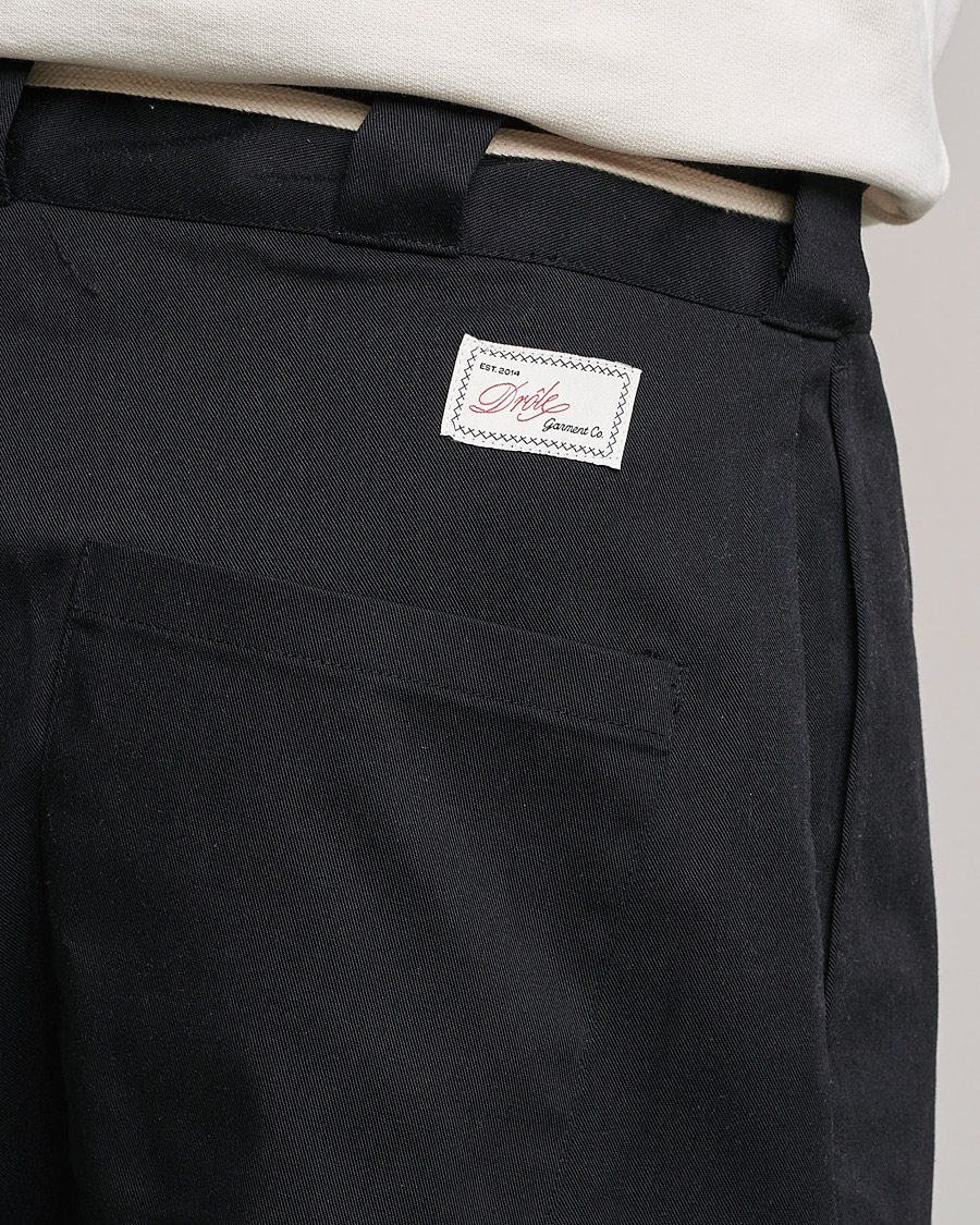 Herr | Byxor | Drôle de Monsieur | Twill Pants Black