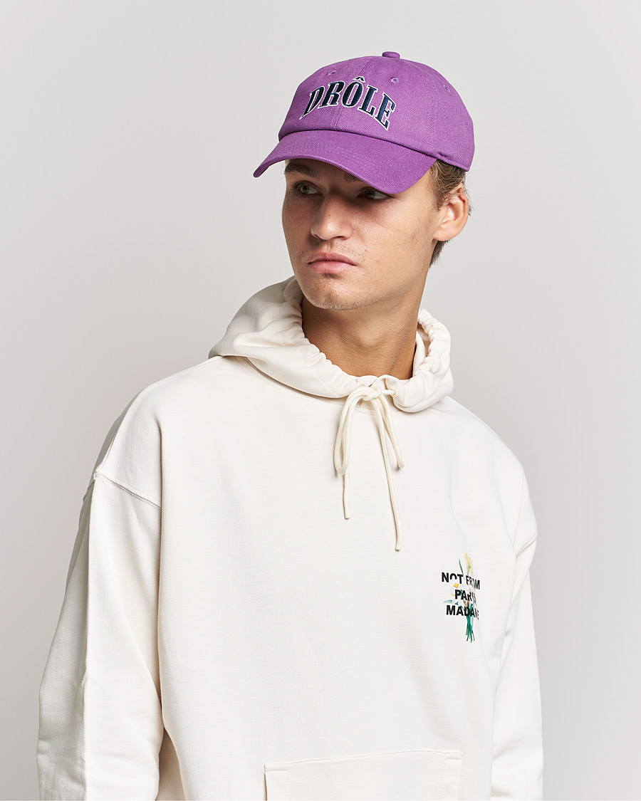 Herr | Drôle de Monsieur Universty Cap Purple | Drôle de Monsieur | Universty Cap Purple