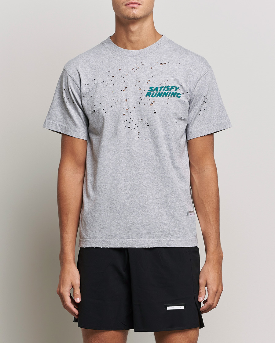 Herr | T-Shirts | Satisfy | MothTech T-Shirt Heather Grey