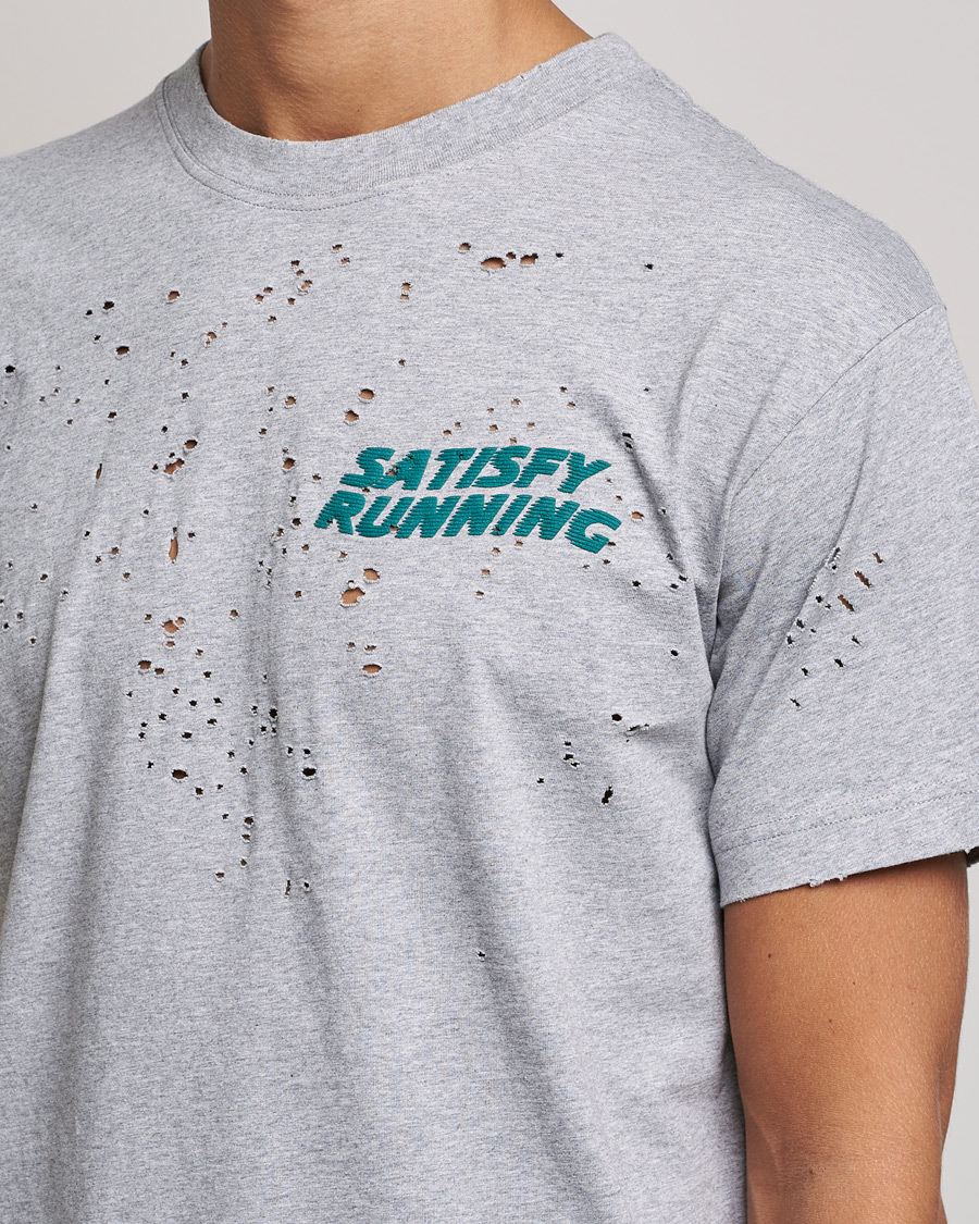 Herr | T-Shirts | Satisfy | MothTech T-Shirt Heather Grey