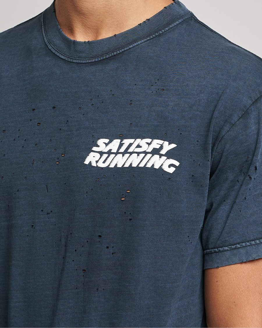 Herr | T-Shirts | Satisfy | MothTech T-Shirt Pigment Black