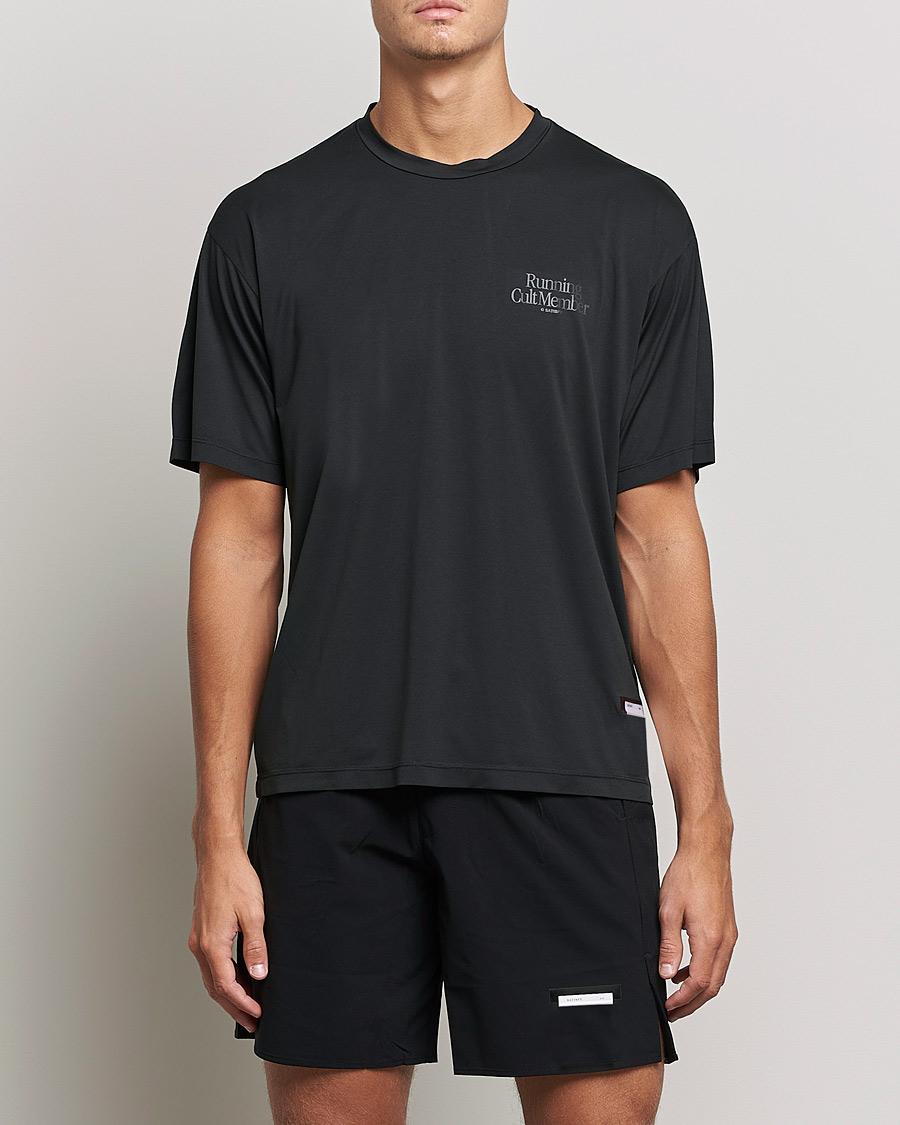Herr | T-Shirts | Satisfy | AuraLite T-Shirt Black
