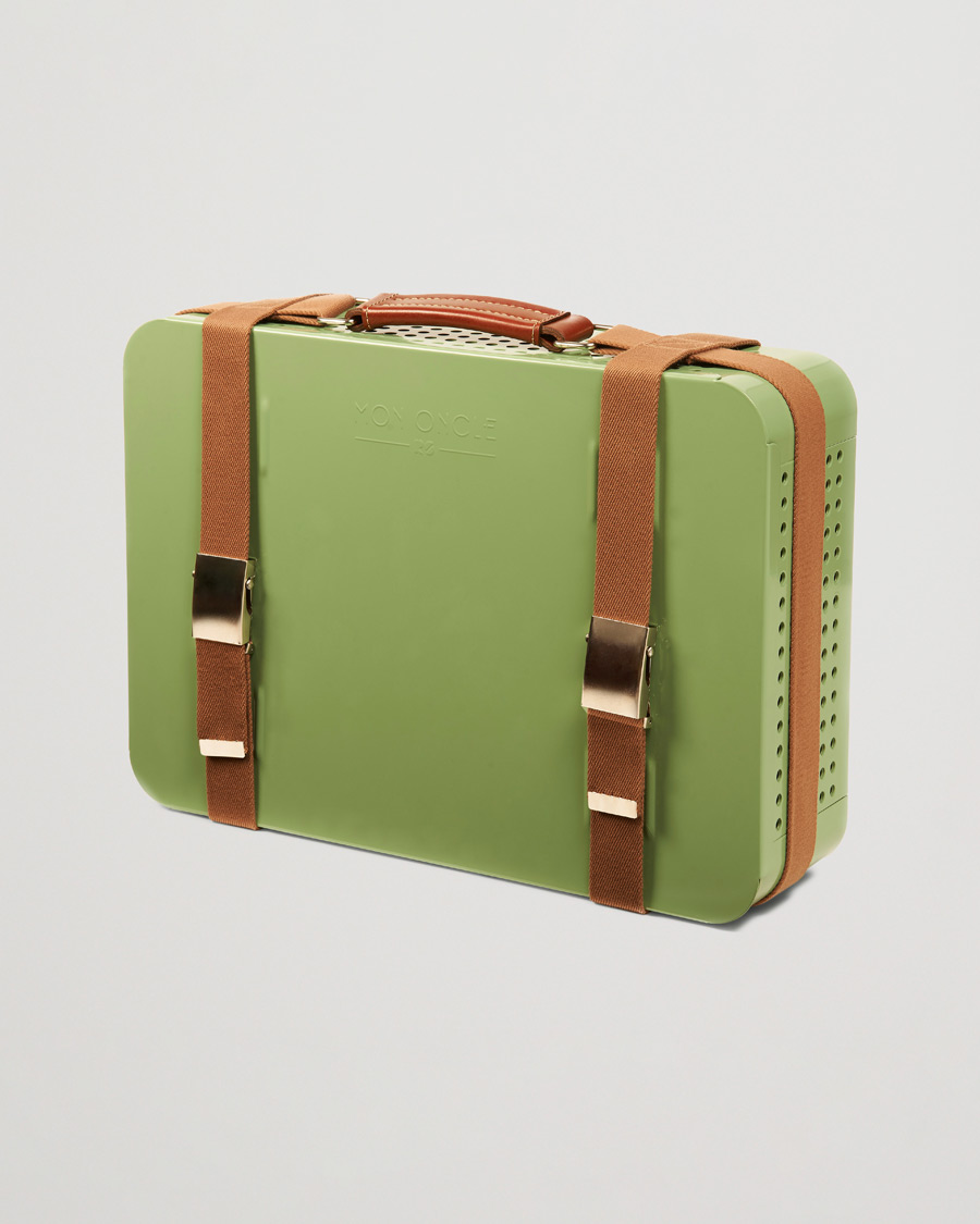 Herr | RS Barcelona Mon Oncle Barbecue Briefcase Green | RS Barcelona | Mon Oncle Barbecue Briefcase Green