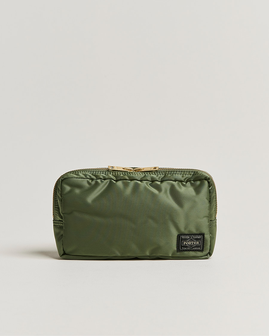 Herr | Porter-Yoshida & Co. Tanker Pouch Sage Green | Porter-Yoshida & Co. | Tanker Pouch Sage Green