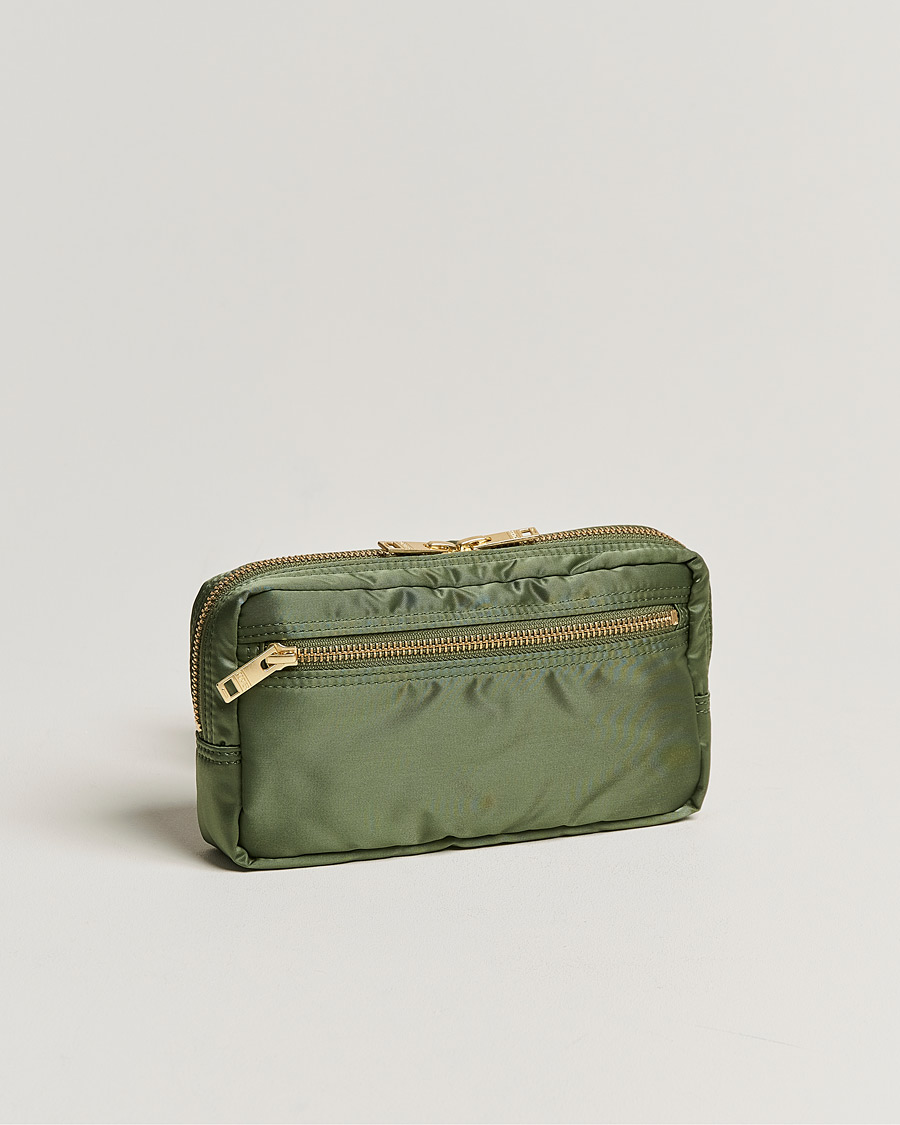 Herr | Porter-Yoshida & Co. Tanker Pouch Sage Green | Porter-Yoshida & Co. | Tanker Pouch Sage Green