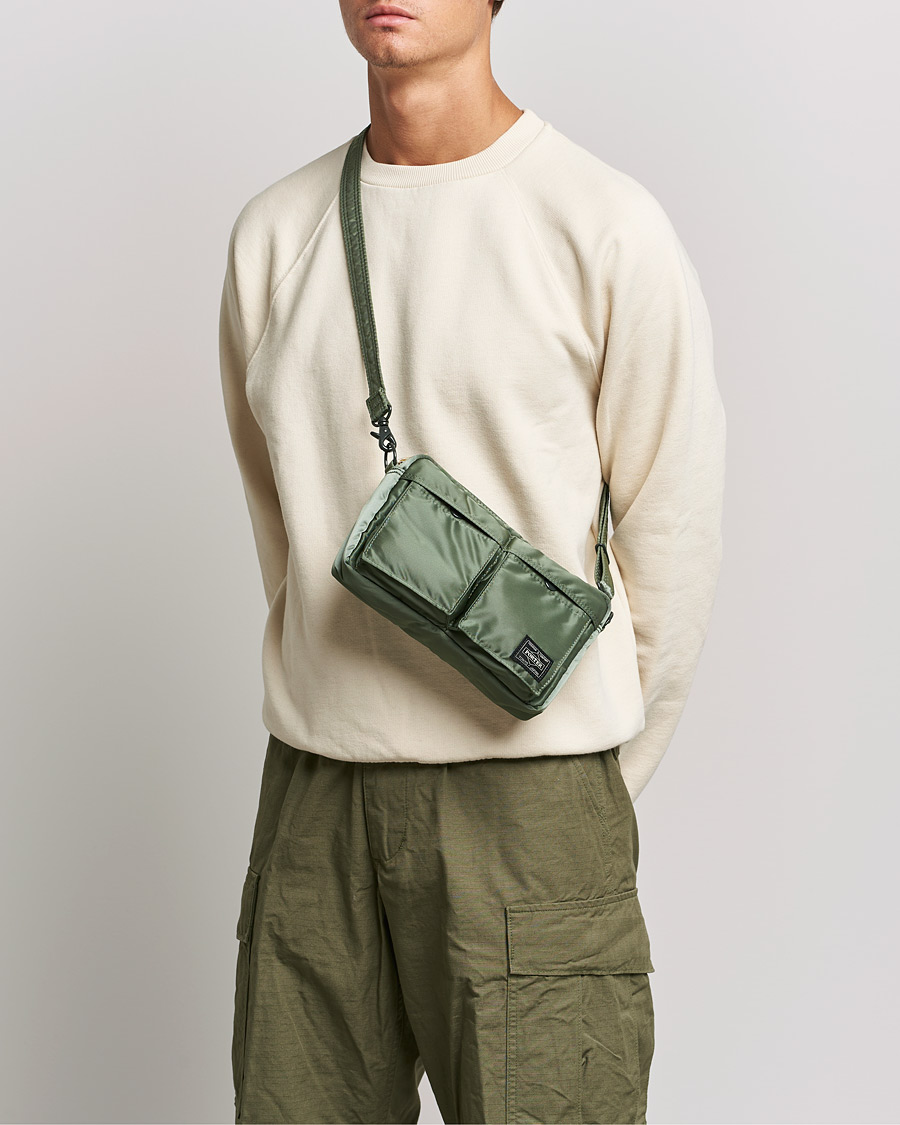 Herr | Avdelningar | Porter-Yoshida & Co. | Tanker Small Shoulder Bag Sage Green