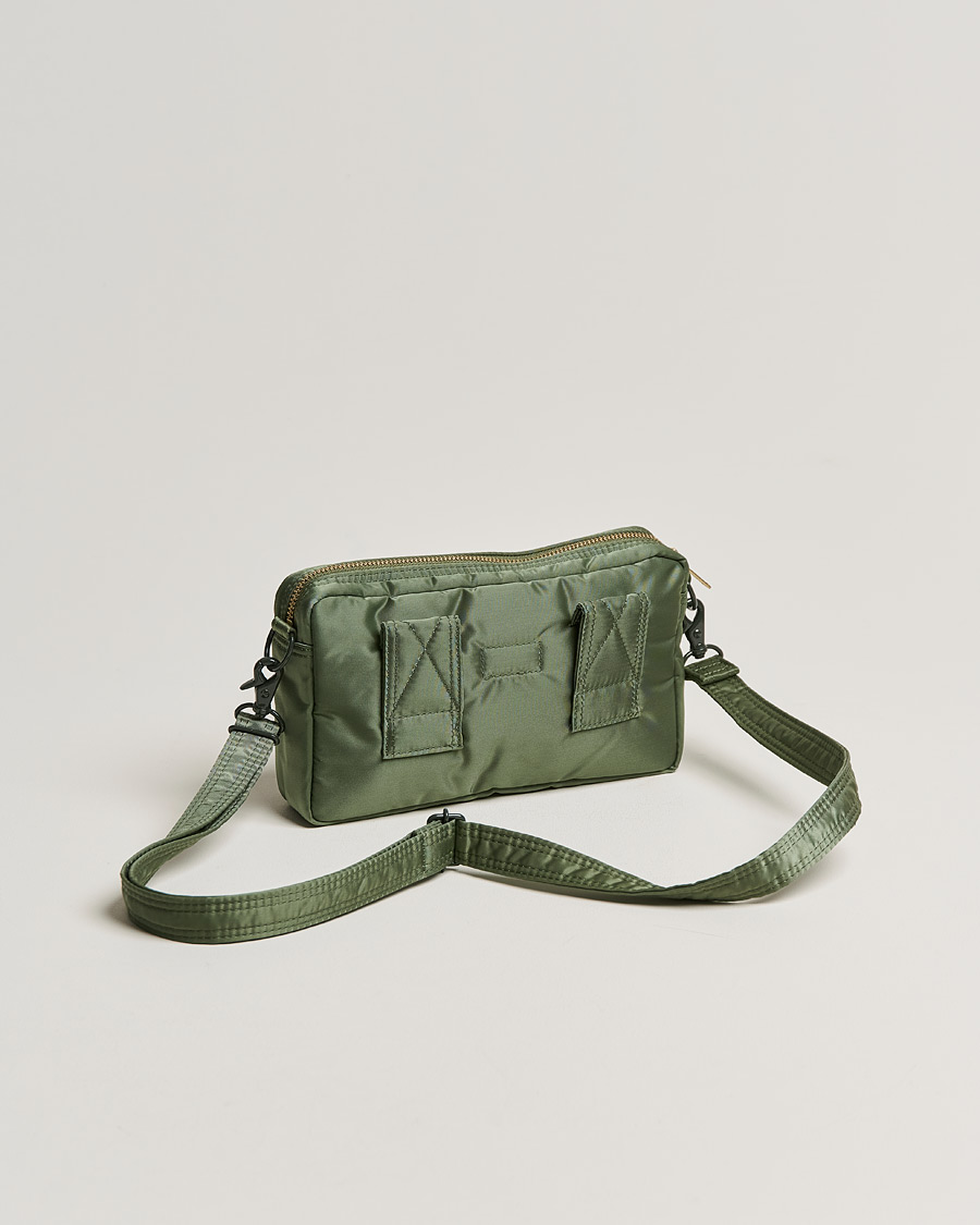 Herr | Porter-Yoshida & Co. Tanker Small Shoulder Bag Sage Green | Porter-Yoshida & Co. | Tanker Small Shoulder Bag Sage Green